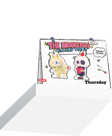 POP NOW:THE MONSTERS Mischief Diary Series Figures - POP MART