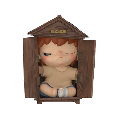 Traffic Cone - POP MART Hirono Shelter Series Figure Model
