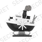 POP MART-Disney Steamboat Willie Series Figures - Woo---(Secret)