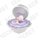 POP MART-Romantic Ring Box Series 3 Scene Sets - SKULLPANDA In My Heart(Secret)