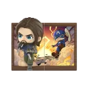 POP MART-Marvel Photo Frame Series Figures - Bucky
