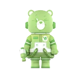 POP MART-MEGA SPACE MOLLY 100% - Colección 3er Aniversario - Good Luck Bear