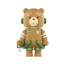 POP MART-MEGA SPACE MOLLY 100% Series 3 - Ted 2