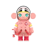 POP MART-MEGA SPACE MOLLY 100% - Colección 3er Aniversario - Durazno 2016