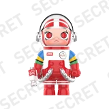 POP MART-MEGA SPACE MOLLY 100% - Colección 3er Aniversario - TEAM COCA-COLA(Secreto)