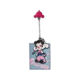 POP MART-SKULLPANDA CHEERS TO MYSELF SERIES-Badge Pendant Blind Box - Original Blue
