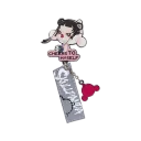 POP MART-SKULLPANDA CHEERS TO MYSELF SERIES-Badge Pendant Blind Box - Haze Grey