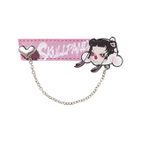 POP MART-SKULLPANDA CHEERS TO MYSELF SERIES-Badge Pendant Blind Box - Retro Pink