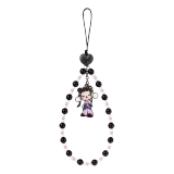 POP MART-SKULLPANDA CHEERS TO MYSELF SERIES-Phone Charm Blind Box - Pink Black