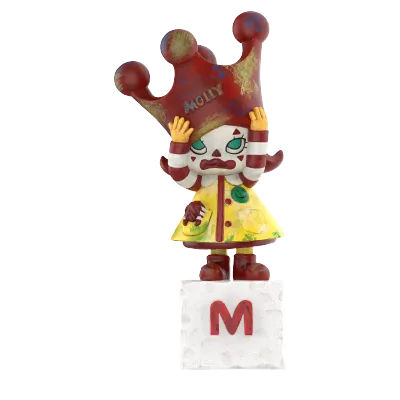POP NOW:MOLLY Anniversary Statues Classical Retro 2 Series Figures