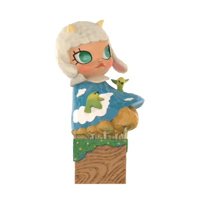 POP NOW:MOLLY Anniversary Statues Classical Retro 2 Series Figures