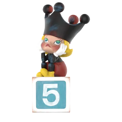 POP NOW:MOLLY Anniversary Statues Classical Retro 2 Series Figures