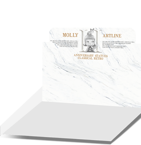 POP NOW:MOLLY Anniversary Statues Classical Retro 2 Series