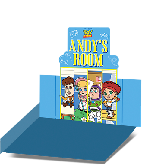 POP NOW:Toy Story: Andy's Room Series Scene Sets - POP MART
