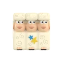 POP MART-Disney/Pixar POP CUBE-1 Series Figures - Billy, Goat, and Gruff