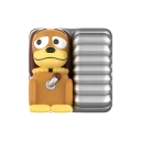 POP MART-Disney/Pixar POP CUBE-1 Series Figures - Slinky Dog