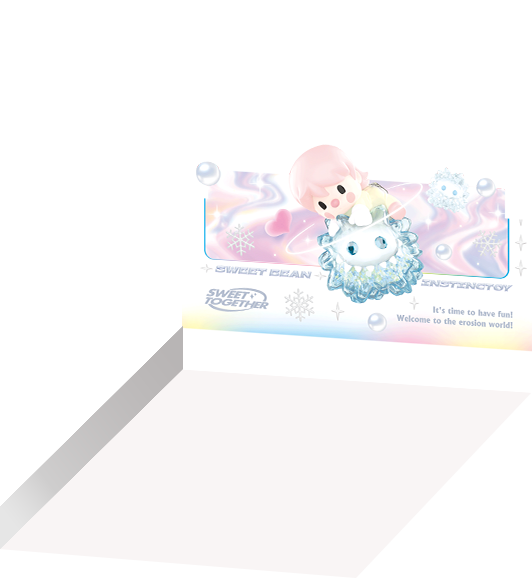 POP NOW:SWEET BEAN x INSTINCTOY Sweet Together Series - POP MART