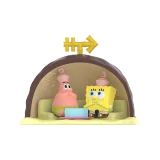 POP MART-SpongeBob SquarePants Carnival Anniversary Series Scene Sets - Stone House