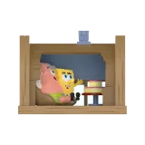 POP MART-SpongeBob SquarePants Carnival Anniversary Series Scene Sets - Krusty Krab