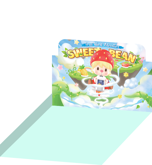 その他 Sweet Bean popmart POP NOW:Sweet Bean Fruit World Adventure Series Figures