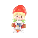 POP MART-Sweet Bean Fruit World Adventure Series Figures - Strawberry Take Off