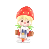 POP MART-Sweet Bean Fruit World Adventure Series Figures - Strawberry Take Off