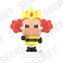 POP MART-CRYBABY × Powerpuff Girls Series Figures - Princess Morbucks (Secret)
