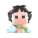 POP MART-CRYBABY × Powerpuff Girls Series Figures - Sleepy Buttercup