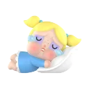 POP MART-CRYBABY × Powerpuff Girls Series Figures - Bedtime Bubbles