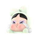 POP MART-CRYBABY × Powerpuff Girls Series Figures - Bunny Buttercup