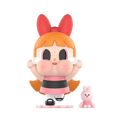 POP MART CRYBABY パワーパフガールズ バニーブロッサム POP NOW:CRYBABY x Powerpuff Girls Series Figures - POP MART