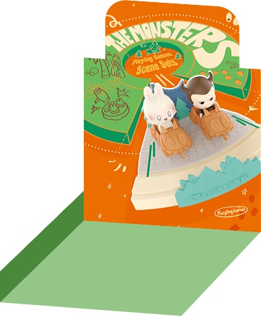 アニメ+ゲーム The monster playing games scene sets THE MONSTERS Playing Games Series Scene Sets | Blind Boxes