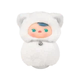 POP MART-PUCKY – Colección “Roly-Poly Kitty” Caja Misteriosa Peluche con Movimiento - Fino