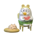 POP MART-Duckyo's Leisure Life Series Figures - What's the Gossip?