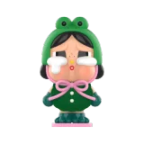 POP MART-CRYBABY Crying Again Series Figures - WHAT A FROG