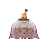POP MART-Disney/Pixar Spooky Night Series Figures - Ghost Billy, Goat, and Gruff