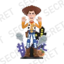 POP MART-Disney/Pixar Spooky Night Series Figures - Skeleton Woody (Secret)