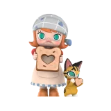 POP MART-MOLLY Carb-Lover Series Figures - Heart to heart toast