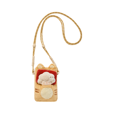 Sleepy Fortune Cat
