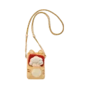 POP MART-DIMOO Weaving Wonders Series-Quilt Phone Case Blind Box - Sleepy Fortune Cat