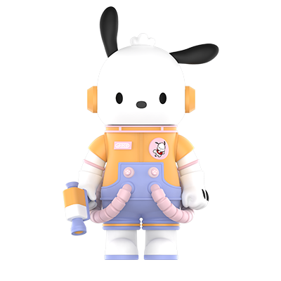 MEGA スペースモリー 400% ポチャッコ MEGA SPACE MOLLY NOW サンリオ