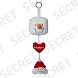 POP MART-SKULLPANDA Tell Me What You Want Series Plush Pendant - Let It Snow（Ice Cube）