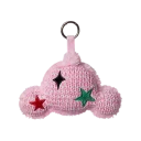 POP MART-SKULLPANDA Tell Me What You Want Series Plush Pendant - Getting Dressed（Pink）