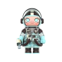 POP MART-MEGA SPACE MOLLY 100% Series 2-B - Mint Chocolate
