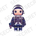 POP MART-MEGA SPACE MOLLY 100% Series 2-B - META (Super Secret A)