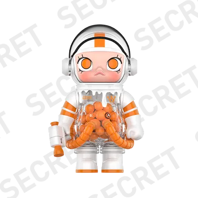 シークレット　POPMART 100％ SPACE MOLLY MELTING POP MART MEGA SPACE 100% Anniversary Series Melting Molly