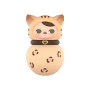POP MART-PUCKY Roly-Poly Kitty Series Figures - Bengal