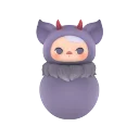 POP MART-PUCKY Roly-Poly Kitty Series Figures - Devil
