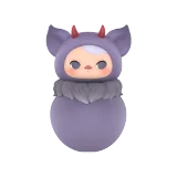 POP MART-PUCKY Roly-Poly Kitty Series Figures - Devil