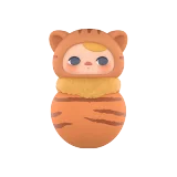 POP MART-PUCKY Roly-Poly Kitty Series Figures - Red Tabby